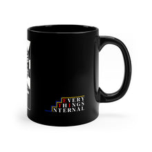 Load image into Gallery viewer, Trust Your Intuition Black Coffee Mug – 11oz Inspirational Drinkware for Mindfulness Enthusiasts