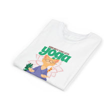 Load image into Gallery viewer, Yoga Cat Tee for Kids | Fun Relaxation Shirt, Youth T-Shirt for Yoga Lovers, Gift for Little Yogis, Cute Cat Design, Mindfulness Apparel