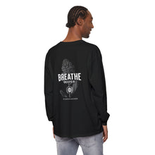 Load image into Gallery viewer, Meditation Long Sleeve T-Shirt - Unisex Garment-Dyed Comfort