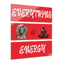 Load image into Gallery viewer, Inspirational Acrylic Print Set - Everything is Energy Triptych Wall Art
