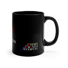Load image into Gallery viewer, Meditation Black Coffee Mug – 11oz Inspirational Drinkware for Mindfulness Enthusiasts