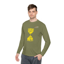 Load image into Gallery viewer, Unisex Lightweight Long Sleeve Tee with Unique Hourglass Design, Casual Wear, Gift for Him, Gift for Her, Summer Fashion, Relaxed Style
