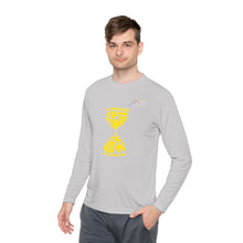 Load image into Gallery viewer, Unisex Lightweight Long Sleeve Tee with Unique Hourglass Design, Casual Wear, Gift for Him, Gift for Her, Summer Fashion, Relaxed Style