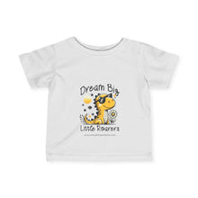 Load image into Gallery viewer, Dream Big Infant Tee - Cute Dinosaur Design for Little Roarers