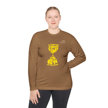 Load image into Gallery viewer, Unisex Lightweight Long Sleeve Tee with Unique Hourglass Design, Casual Wear, Gift for Him, Gift for Her, Summer Fashion, Relaxed Style