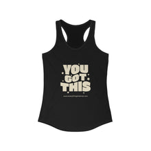 Load image into Gallery viewer, Empowering Women's Racerback Tank - 'You Got This' Motivational Workout Top