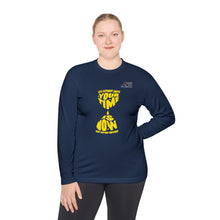 Load image into Gallery viewer, Unisex Lightweight Long Sleeve Tee with Unique Hourglass Design, Casual Wear, Gift for Him, Gift for Her, Summer Fashion, Relaxed Style