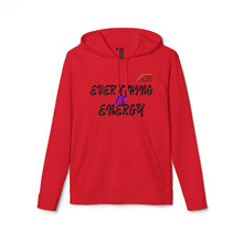 Load image into Gallery viewer, Unisex Fleece Hoodie - "Everything & Energy" - Cozy Comfort for Active Lifestyles