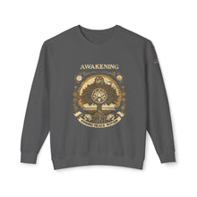 Load image into Gallery viewer, Awakening Peace Unisex Lightweight Crewneck Sweatshirt