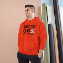 Load image into Gallery viewer, Unlock Your Potential Champion Hoodie - Motivational Sweatshirt for Motivation & Achievement
