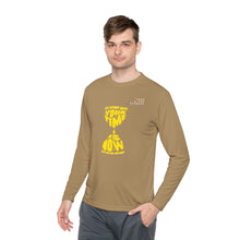 Load image into Gallery viewer, Unisex Lightweight Long Sleeve Tee with Unique Hourglass Design, Casual Wear, Gift for Him, Gift for Her, Summer Fashion, Relaxed Style