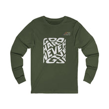 Load image into Gallery viewer, Motivational Unisex Long Sleeve Tee - 'Good Hard Never Give Up'