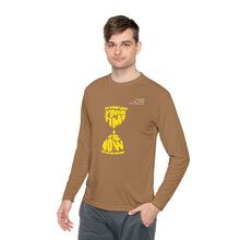 Load image into Gallery viewer, Unisex Lightweight Long Sleeve Tee with Unique Hourglass Design, Casual Wear, Gift for Him, Gift for Her, Summer Fashion, Relaxed Style