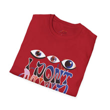 Load image into Gallery viewer, I Don't Care Unisex Softstyle T-Shirt - Trendy Graphic Tee for Casual Outings