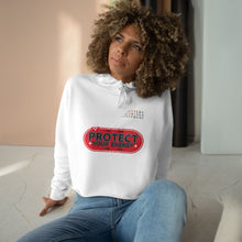 Load image into Gallery viewer, Protect Your Energy Crop Hoodie - Cozy Chic for Mindfulness and Style