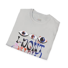 Load image into Gallery viewer, I Don't Care Unisex Softstyle T-Shirt - Trendy Graphic Tee for Casual Outings