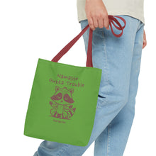 Load image into Gallery viewer, Namaste Outta Trouble Tote Bag | Find Your Zen | Motivational Eco-Friendly Bag