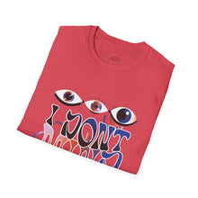 Load image into Gallery viewer, I Don't Care Unisex Softstyle T-Shirt - Trendy Graphic Tee for Casual Outings