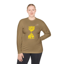 Load image into Gallery viewer, Unisex Lightweight Long Sleeve Tee with Unique Hourglass Design, Casual Wear, Gift for Him, Gift for Her, Summer Fashion, Relaxed Style