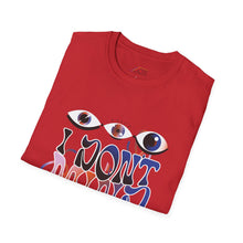 Load image into Gallery viewer, I Don't Care Unisex Softstyle T-Shirt - Trendy Graphic Tee for Casual Outings