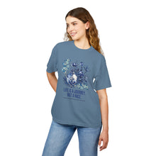 Load image into Gallery viewer, Life is a Journey Unisex Heavy Tee - Urban Style, Inspirational Graphic T-Shirt