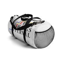 Load image into Gallery viewer, Motivational Duffel Bag – Everything’s Internal™ Fitness & Travel Gym Bag, Inspirational Print, Unisex