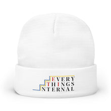 Load image into Gallery viewer, Everything's Internal™ Embroidered Knit Beanie – Unisex Cozy Winter Hat
