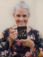 Load image into Gallery viewer, Inspirational Black Mug - 15oz with 'Everything International' Design for Motivational Coffee Lovers