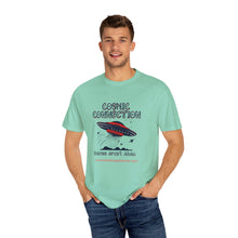 Load image into Gallery viewer, Cosmic Connection Unisex T-Shirt - Humans Aren't Alone Graphic Tee
