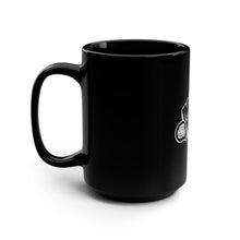 Load image into Gallery viewer, Imagine Work Black Mug, 15oz Coffee Cup, Creative Inspiration Mug, Unique Gift for Artists, Motivational Drinkware, Home Office Decor