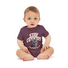 Load image into Gallery viewer, Stay Curious Infant Jersey One Piece - Cute Cat Design for Newborns and Infants