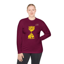 Load image into Gallery viewer, Unisex Lightweight Long Sleeve Tee with Unique Hourglass Design, Casual Wear, Gift for Him, Gift for Her, Summer Fashion, Relaxed Style