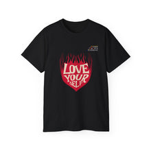 Load image into Gallery viewer, Self-Love Graphic Tee, Unisex Cotton Shirt, Motivational T-Shirt, Positive Vibes Top, Gift for Friends, Empowerment Wear