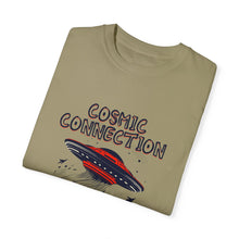 Load image into Gallery viewer, Cosmic Connection Unisex T-Shirt - Humans Aren't Alone Graphic Tee
