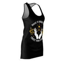 Load image into Gallery viewer, Magic Is Inside You Racerback Dress for Inspiration and Empowerment