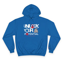 Load image into Gallery viewer, Unlock Your Potential Champion Hoodie - Motivational Sweatshirt for Motivation & Achievement