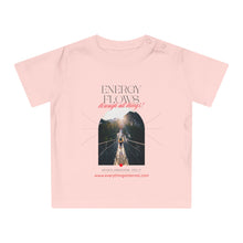 Load image into Gallery viewer, Energy Flows Baby T-Shirt | Infinite Vibrations Design | Cute & Inspirational Kids Apparel