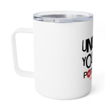 Load image into Gallery viewer, Inspirational Insulated Coffee Mug - "Unlock Your Potential" - 10oz