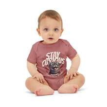 Load image into Gallery viewer, Stay Curious Infant Jersey One Piece - Cute Cat Design for Newborns and Infants