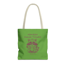 Load image into Gallery viewer, Namaste Outta Trouble Tote Bag | Find Your Zen | Motivational Eco-Friendly Bag