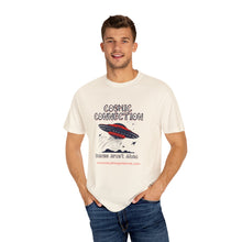 Load image into Gallery viewer, Cosmic Connection Unisex T-Shirt - Humans Aren't Alone Graphic Tee