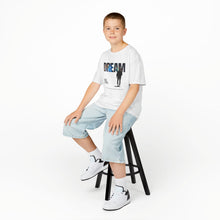 Load image into Gallery viewer, Kids Inspirational Dream Tee, Motivational Shirt for Children, Birthday Gift, Daily Wear, Unisex Comfort Tee