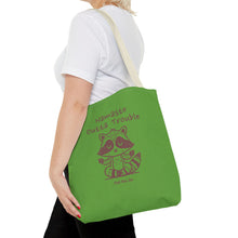 Load image into Gallery viewer, Namaste Outta Trouble Tote Bag | Find Your Zen | Motivational Eco-Friendly Bag