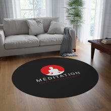 Load image into Gallery viewer, Meditation Round Rug - Zen Home Decor for Mindfulness and Relaxation