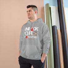 Load image into Gallery viewer, Unlock Your Potential Champion Hoodie - Motivational Sweatshirt for Motivation & Achievement