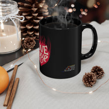 Load image into Gallery viewer, Love Yourself Black Mug | Inspirational Coffee Cup | Self-Care Gift | Motivational Mug | Thoughtful Present for Friends | Home &amp; [...]
