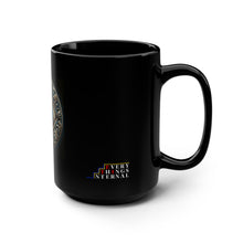 Load image into Gallery viewer, Mystical Eye Black Mug, 15oz - Perfect for Coffee Lovers and Spiritual Seekers
