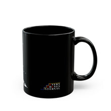 Load image into Gallery viewer, Inspirational Black Mug - Commit or Quit, Motivational Gift, Coffee Lover, Office Decor, Self Improvement, Espresso Cup
