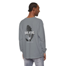 Load image into Gallery viewer, Meditation Long Sleeve T-Shirt - Unisex Garment-Dyed Comfort
