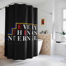 Load image into Gallery viewer, ETI BLACK Shower Curtains
